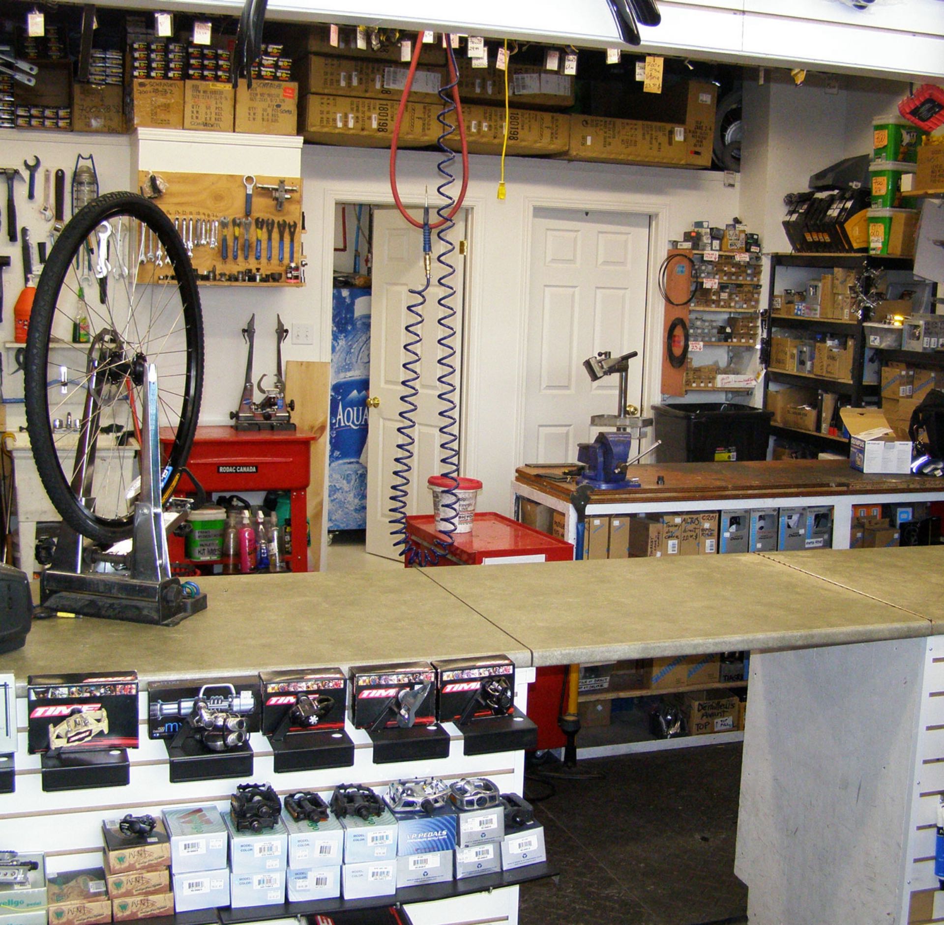 Cyclo Services bike repair shop, Old Port of Québec