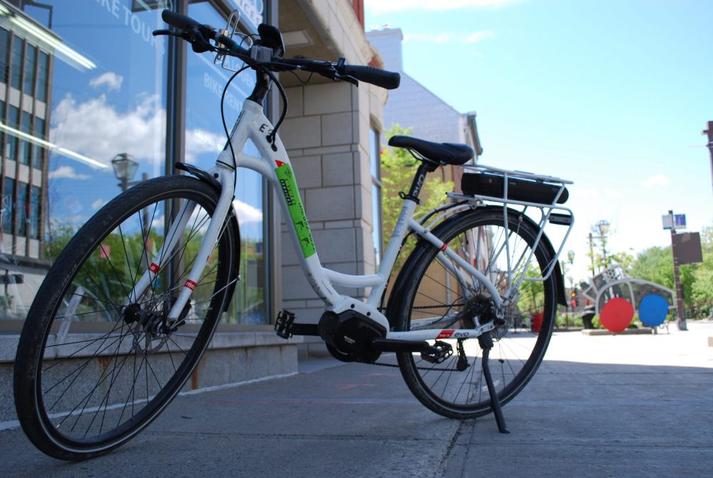 E-bike for rent at Cyclo Services