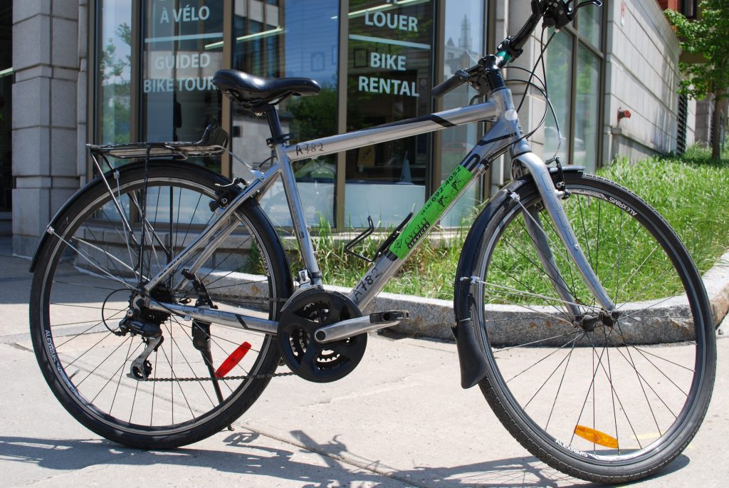 City bike rental in Québec City’s Old Port