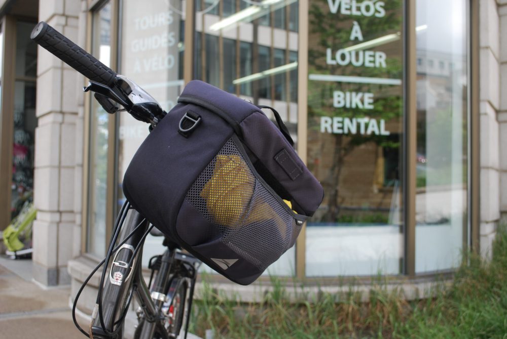 Bike handlebar bag for rent
