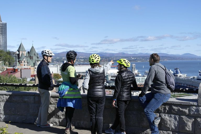 Vue des remparts du Vieux Québec